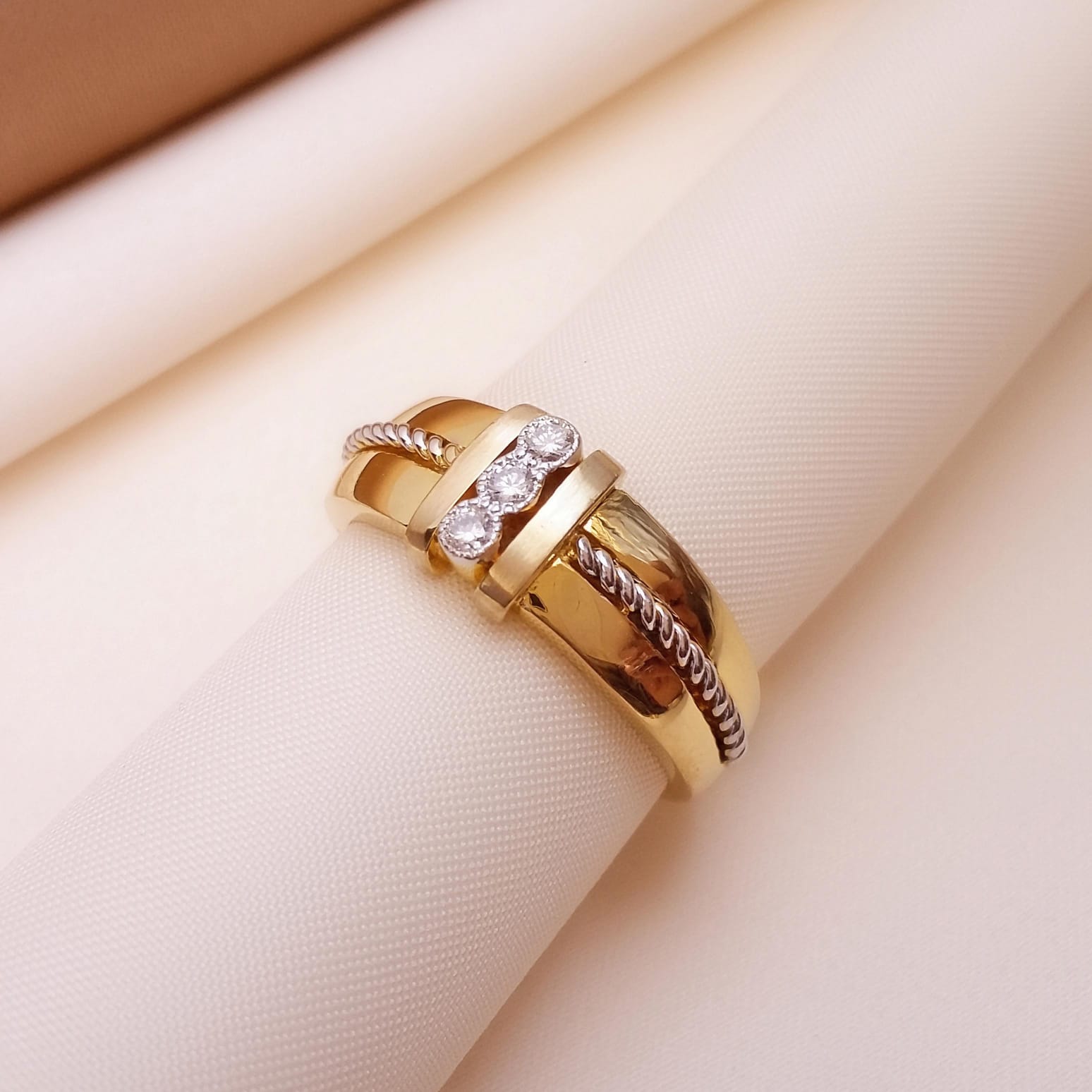 Diamond Gents Ring